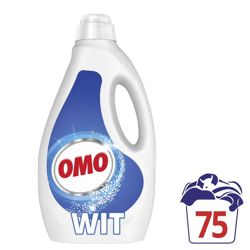 Omo Vloeibaar wasmiddel witte was – 75 wasbeurten