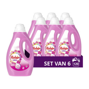 Robijn Pink Sensation Vloeibaar wasmiddel gekleurde was – 120 wasbeurten