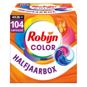 Robijn Color  wascapsules gekleurde was – 104 wasbeurten
