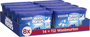 Witte Reus  wascapsules witte was – 112 wasbeurten