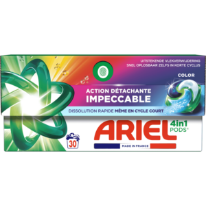Ariel  wascapsules gekleurde was – 30 wasbeurten