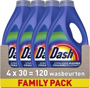 Dash Vloeibaar wasmiddel gekleurde was – 120 wasbeurten