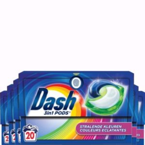 Dash  wascapsules gekleurde was – 120 wasbeurten