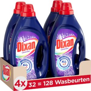 Dixan Vloeibaar wasmiddel gekleurde was – 128 wasbeurten