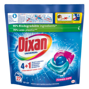 Dixan  wascapsules witte was – 27 wasbeurten