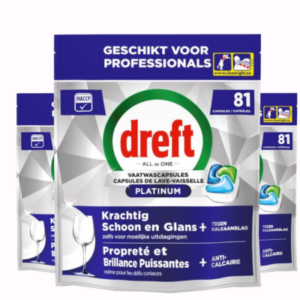 Dreft Regular vaatwastabletten  – 243 wasbeurten