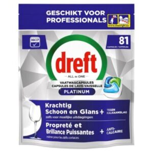 Dreft Regular vaatwastabletten  – 81 wasbeurten
