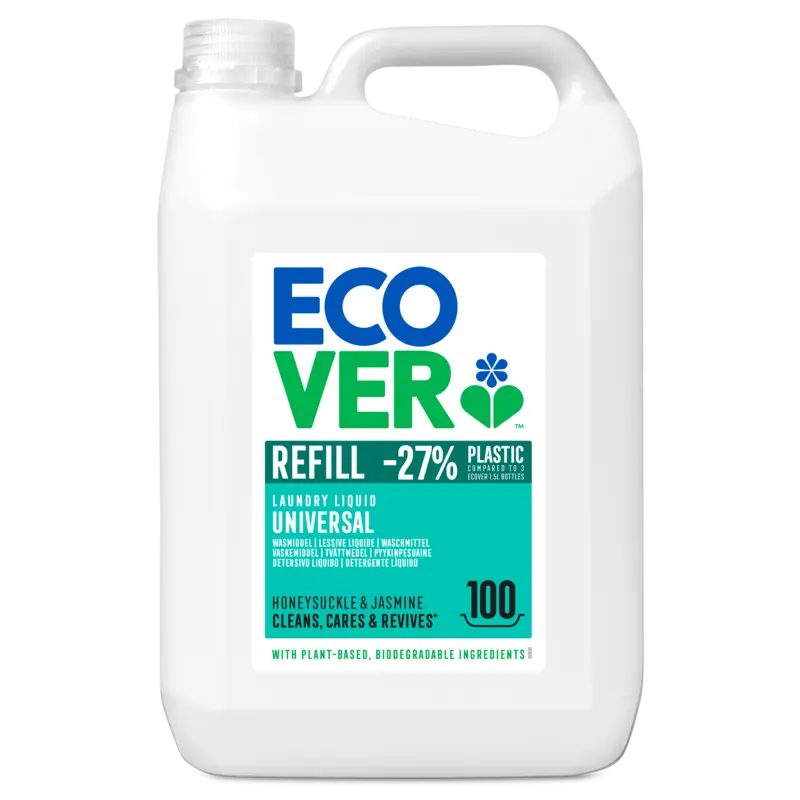 Ecover Vloeibaar wasmiddel witte was – 100 wasbeurten