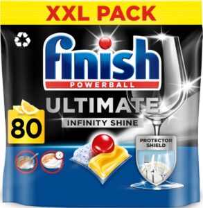 Finish Citroen & Infinity Shine vaatwastabletten  – 80 wasbeurten