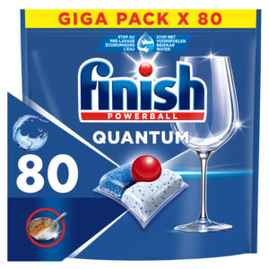Finish Regular vaatwastabletten  – 80 wasbeurten