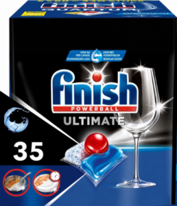 Finish  vaatwastabletten  – 35 wasbeurten