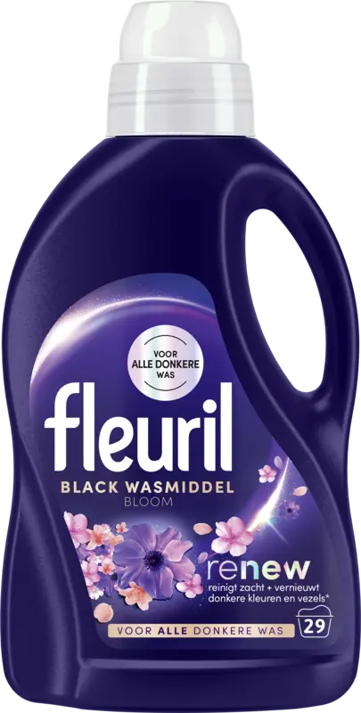 Fleuril Renew Black wasmiddel zwarte was – 29 wasbeurten
