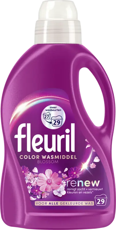 Fleuril Renew Bloesem & Vloeibaar wasmiddel  – 27 wasbeurten