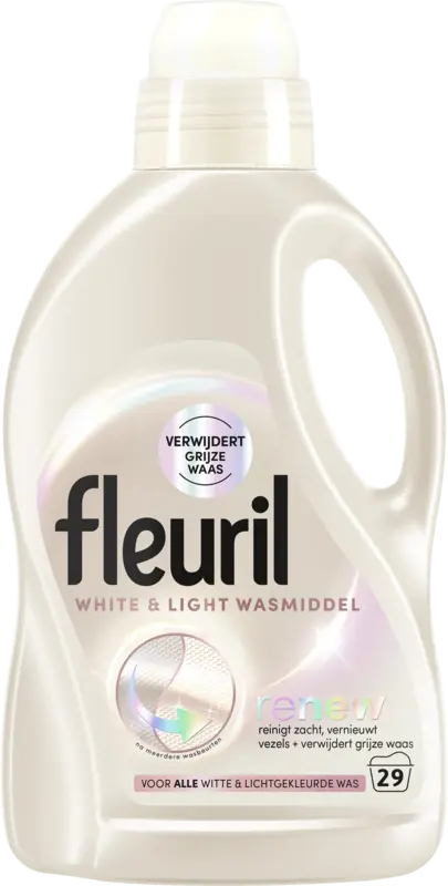 Fleuril  wasmiddel witte was – 29 wasbeurten