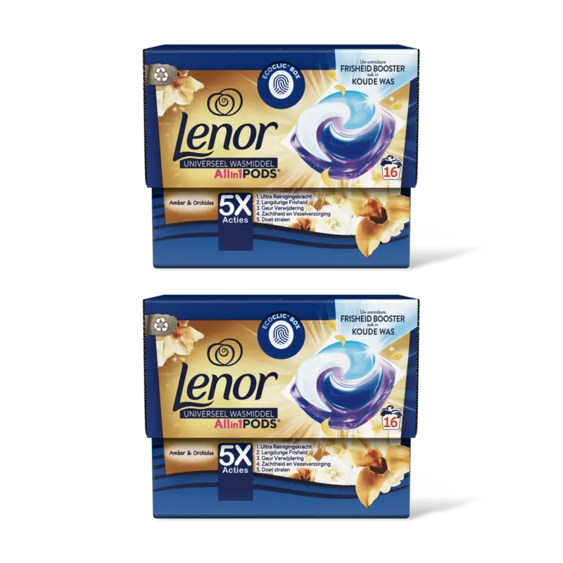 Lenor Pods  wascapsules  – 2 wasbeurten