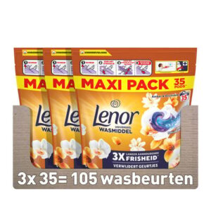 Lenor Pods  wascapsules gekleurde was – 105 wasbeurten