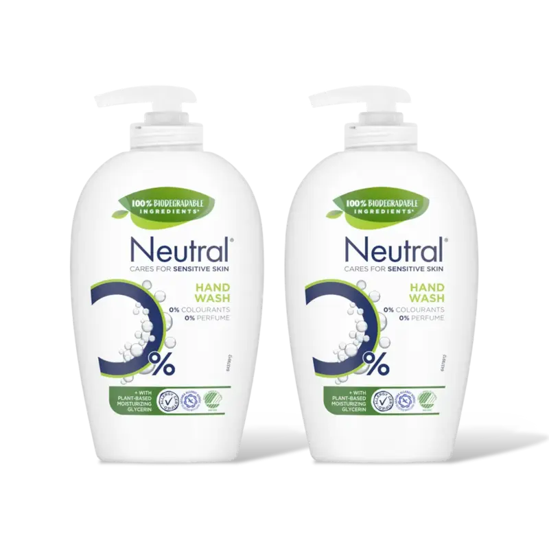 Neutral Hand wash 0% 2-pack Vloeibare zeep 2 stuks