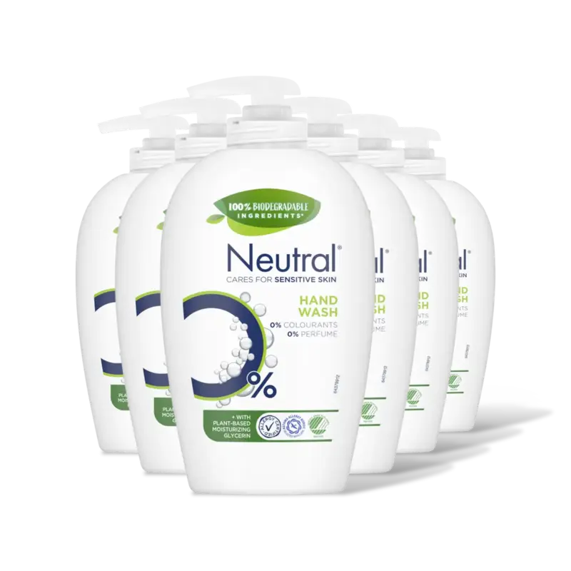 Neutral Hand wash 0% 6-pack Vloeibare zeep 6 stuks