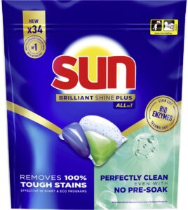 Sun All in 1  vaatwastabletten  – 34 wasbeurten