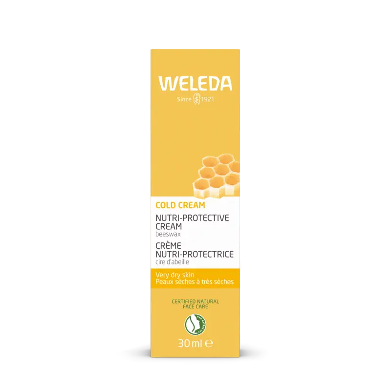 Weleda Bijenwas Cold Cream Gezichtscrème – 30 ml