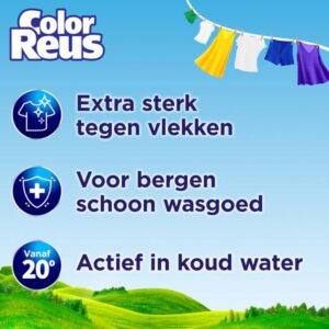 Color Reus Vloeibaar wasmiddel witte was & gekleurde was – 100 wasbeurten