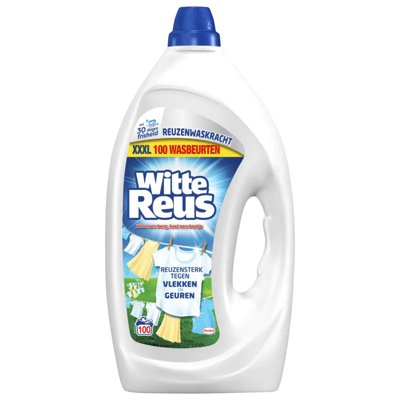 Witte Reus  wasmiddel witte was – 100 wasbeurten