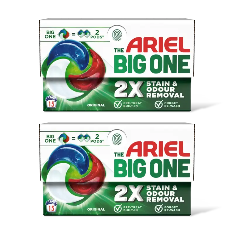 Ariel The Big One wascapsules Originial wascapsules  – 2 wasbeurten