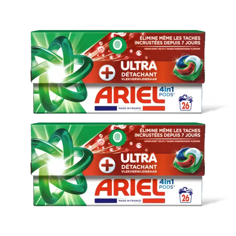 Ariel Ultra wascapsules  – 2 wasbeurten