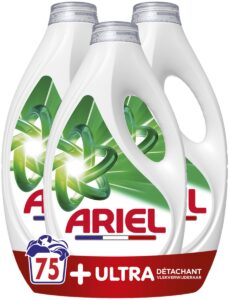 Ariel Vloeibaar & Ultra wasmiddel  – 75 wasbeurten