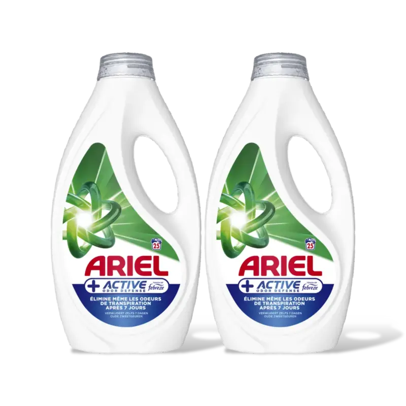 Ariel Vloeibaar wasmiddel  – 2 wasbeurten