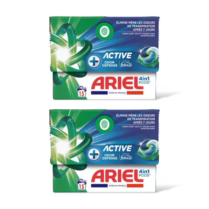 Ariel  wascapsules  – 2 wasbeurten