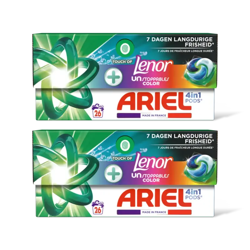 Ariel  wascapsules  – 2 wasbeurten
