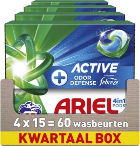 Ariel  wascapsules  – 60 wasbeurten