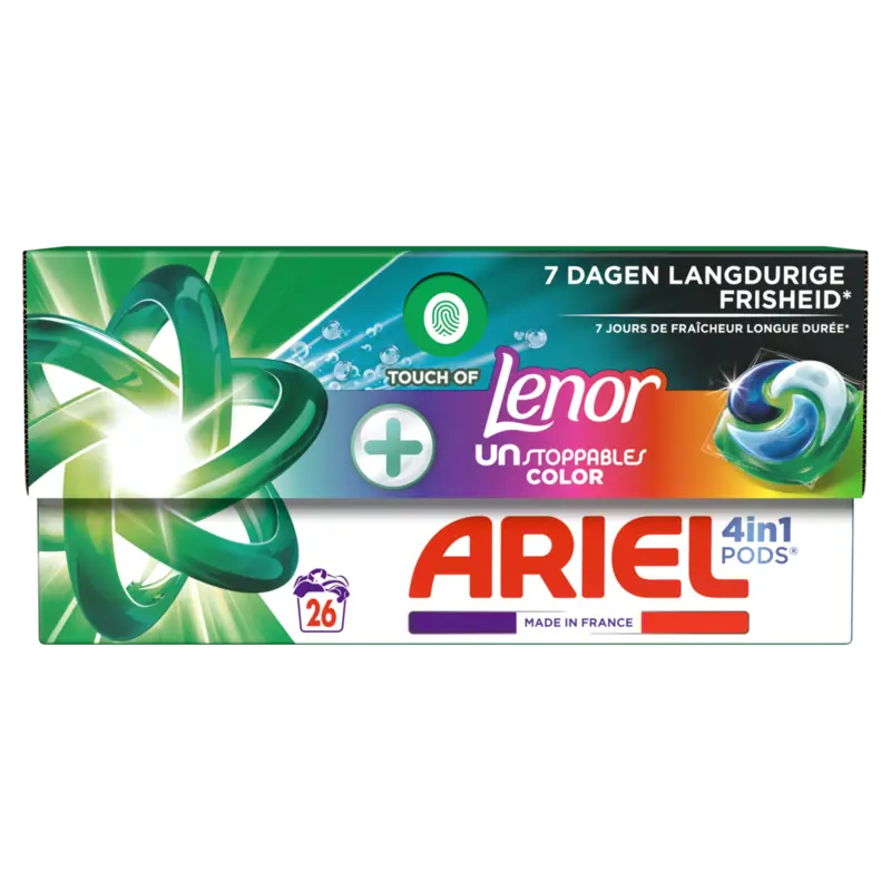 Ariel  wascapsules gekleurde was – 30 wasbeurten