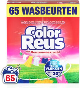 Color Reus  waspoeder gekleurde was – 65 wasbeurten