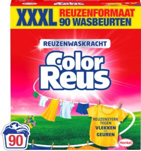 Color Reus  waspoeder gekleurde was – 90 wasbeurten