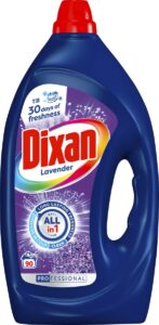 Dixan  wasmiddel gekleurde was – 90 wasbeurten