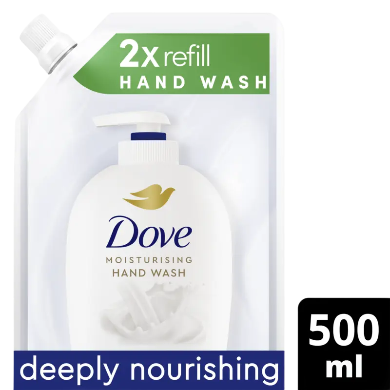 Dove Deeply nourishing handzeep navulzak Handwas, voorwas 0,5 l