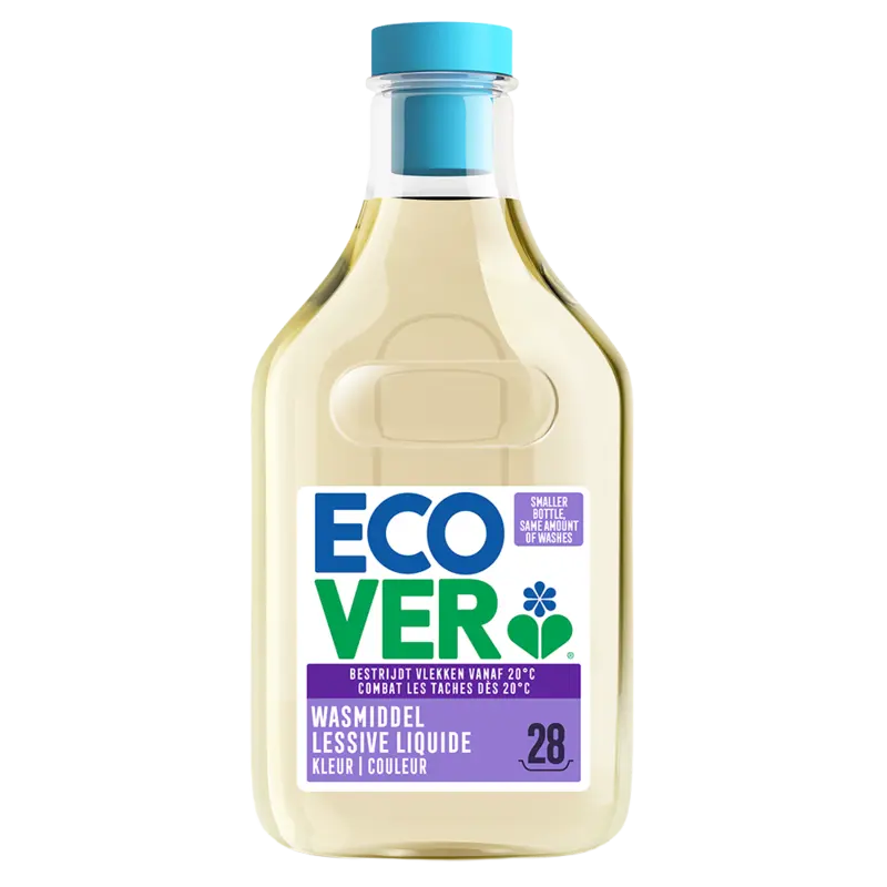 Ecover Vloeibaar wasmiddel gekleurde was – 28 wasbeurten
