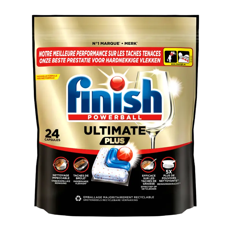Finish Regular vaatwastabletten  – 24 wasbeurten