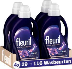 Fleuril Renew Black wasmiddel zwarte was – 116 wasbeurten