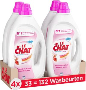 Le Chat  wasmiddel gekleurde was – 132 wasbeurten