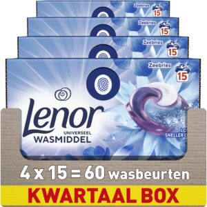 Lenor Pods Zeebries wascapsules  – 60 wasbeurten