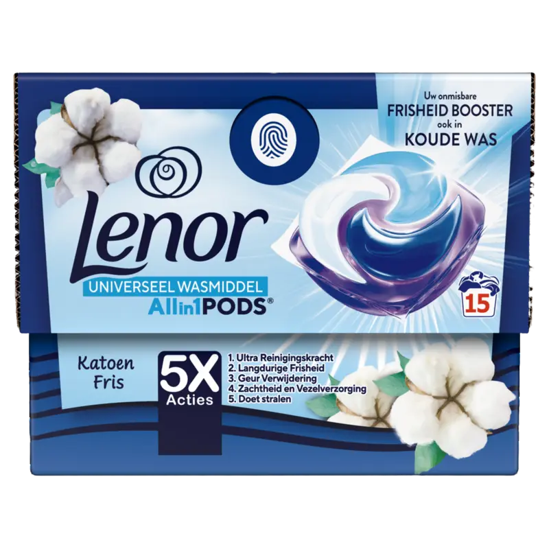 Lenor Pods  wascapsules  – 16 wasbeurten
