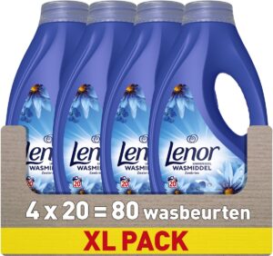 Lenor Zeebries & Vloeibaar wasmiddel  – 80 wasbeurten
