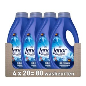 Lenor Zeebries & Vloeibaar wasmiddel  – 80 wasbeurten