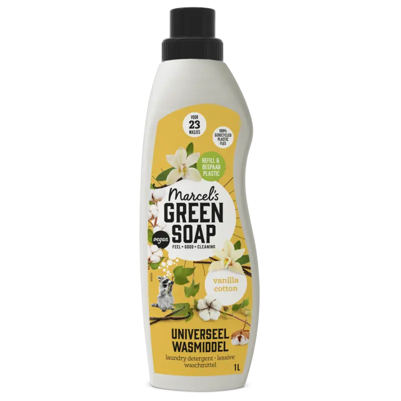 Marcel’s green soap Vloeibaar wasmiddel witte was – 23 wasbeurten