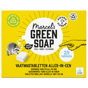 Marcel’s green soap  vaatwastabletten  – 25 wasbeurten