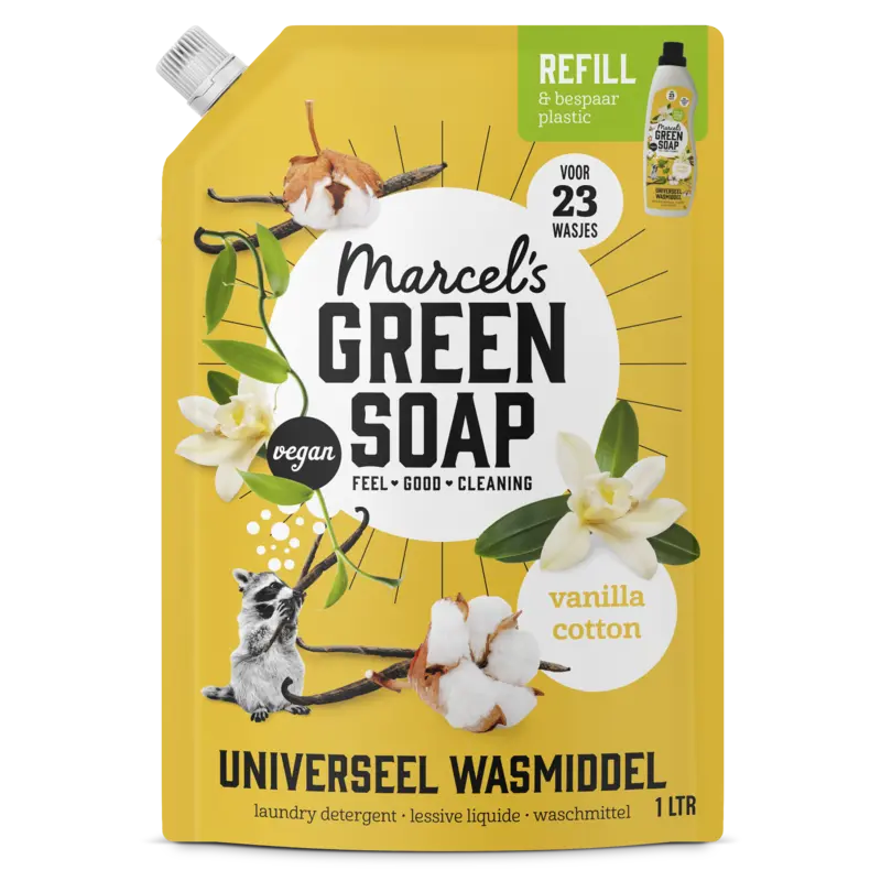 Marcel’s green soap  wasmiddel witte was – 23 wasbeurten