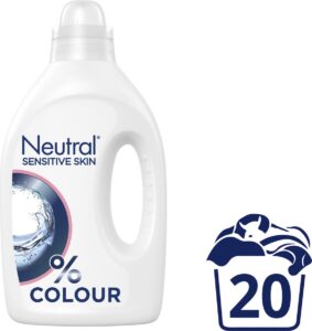 Neutral Parfumvrij & Vloeibaar wasmiddel gekleurde was – 20 wasbeurten